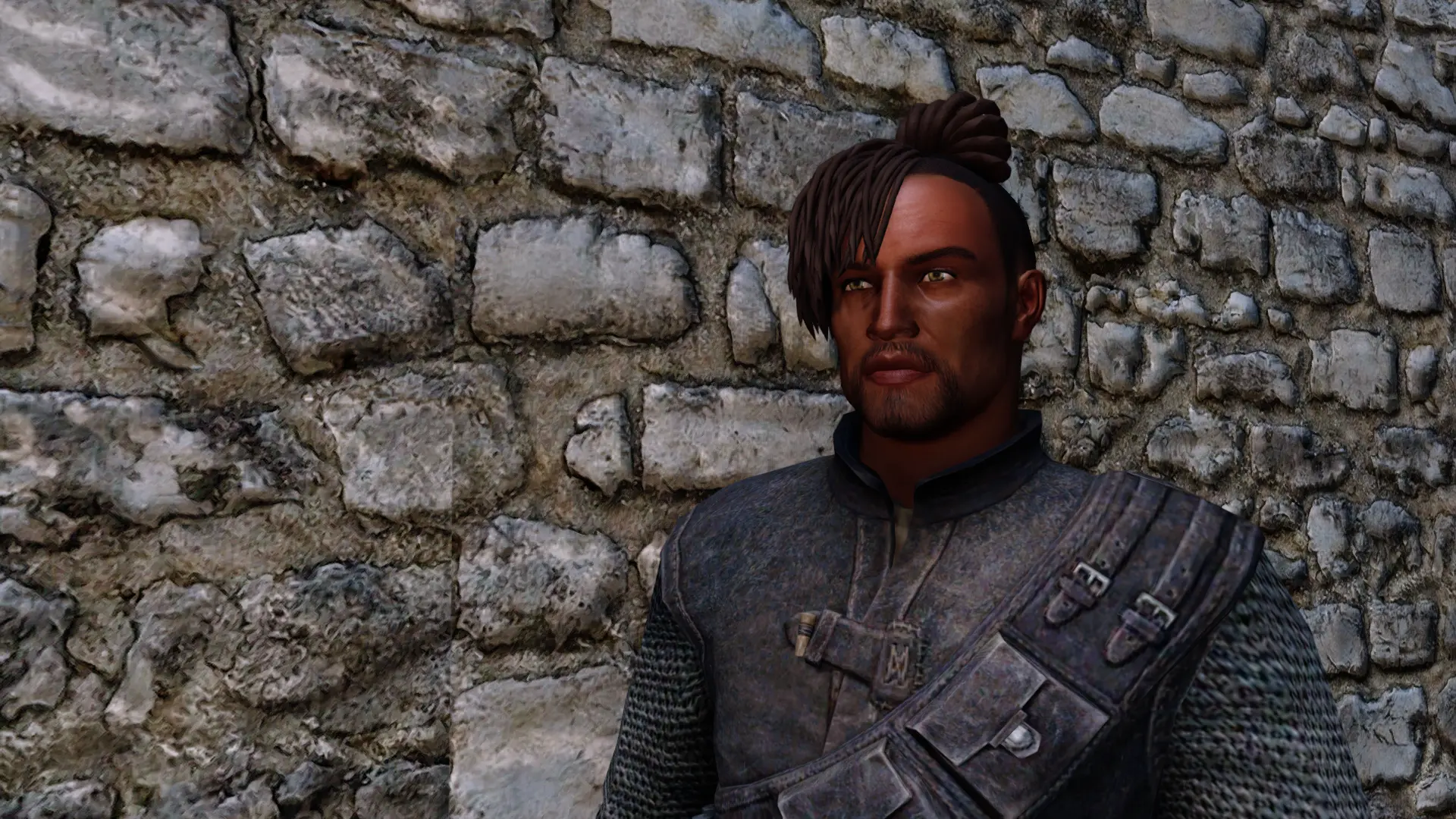 Shout Out To Hg Hairdos A Mod With Enough Hairstyles For Redguard And Black Characters That Im 6813