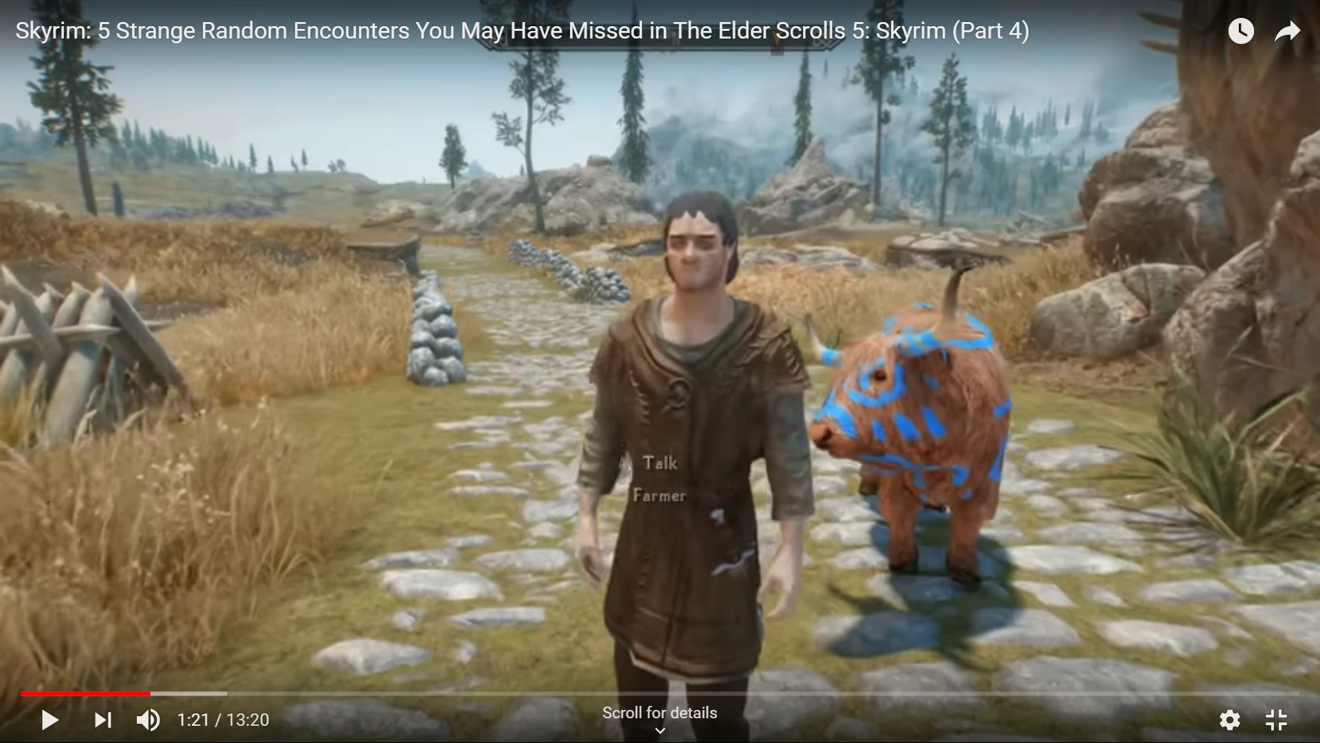 Skyrim being a cow прохождение