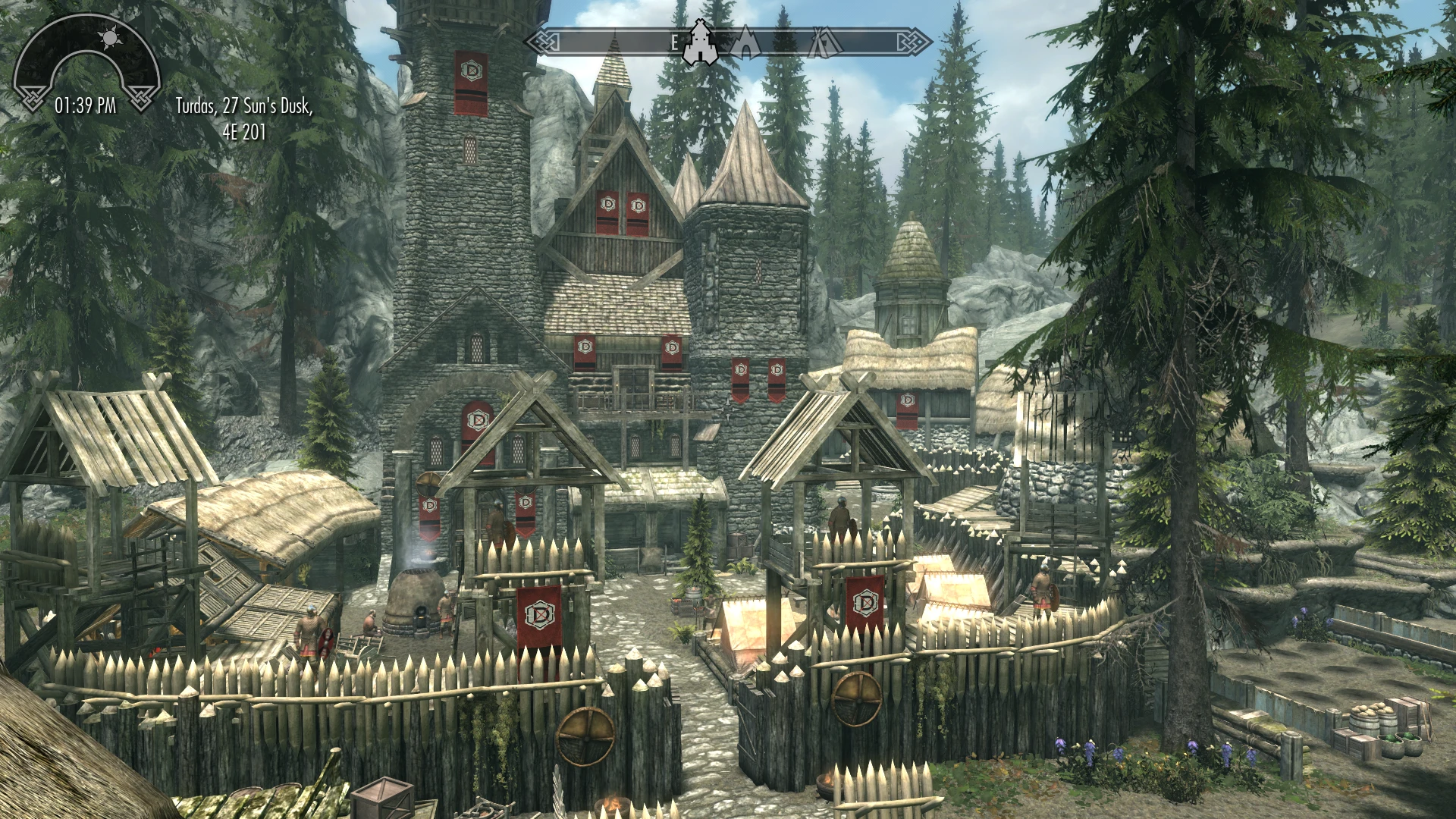 skyrim build your noble house