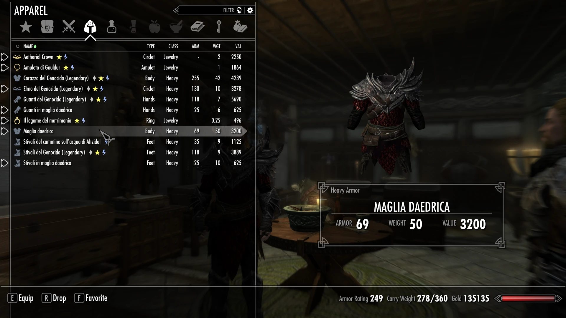 Daedric Mail As Heavy Set At Skyrim Special Edition Nexus Mods And   28343 1566141183 1457969244 