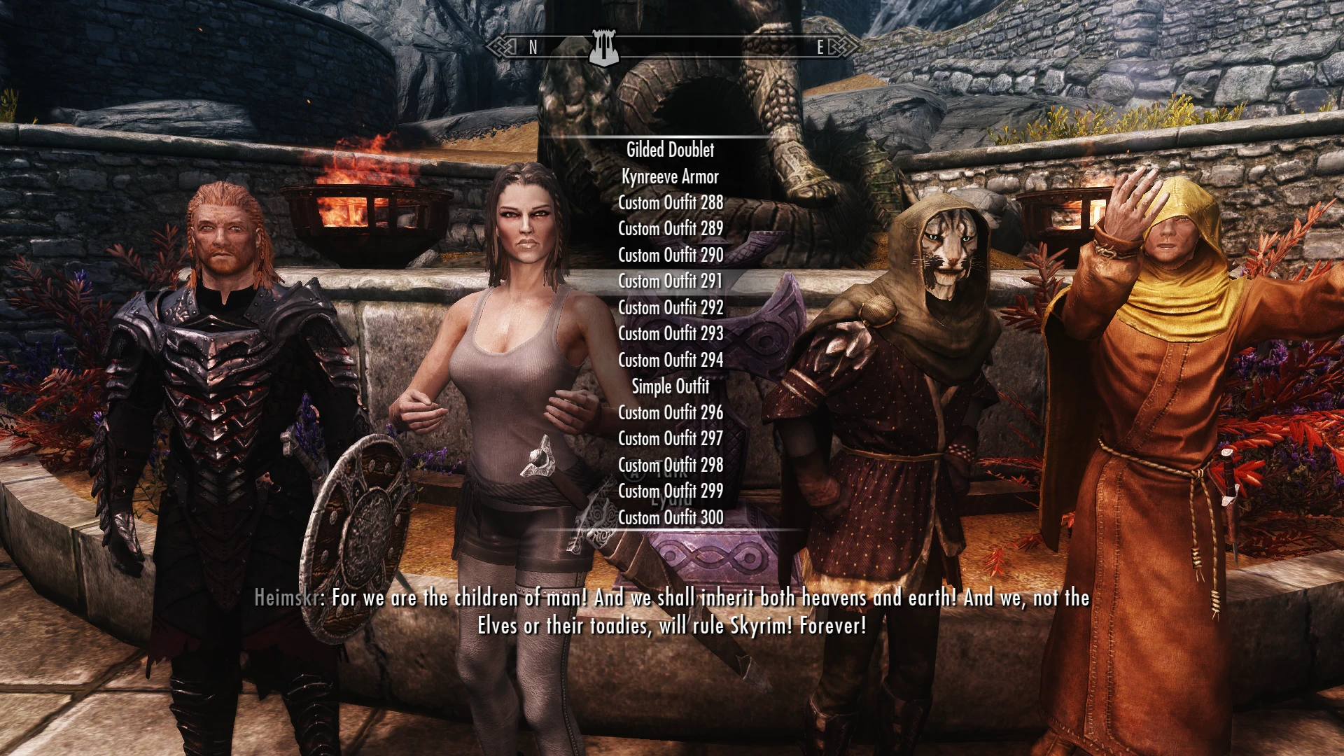 skyrim se how to change npc appearance in game