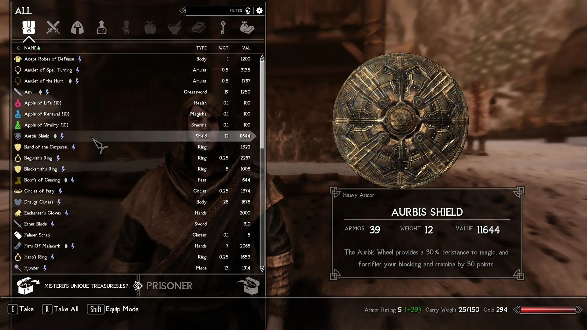 MisterB's Treasures And Artifacts DISCONTINUED At Skyrim Special ...