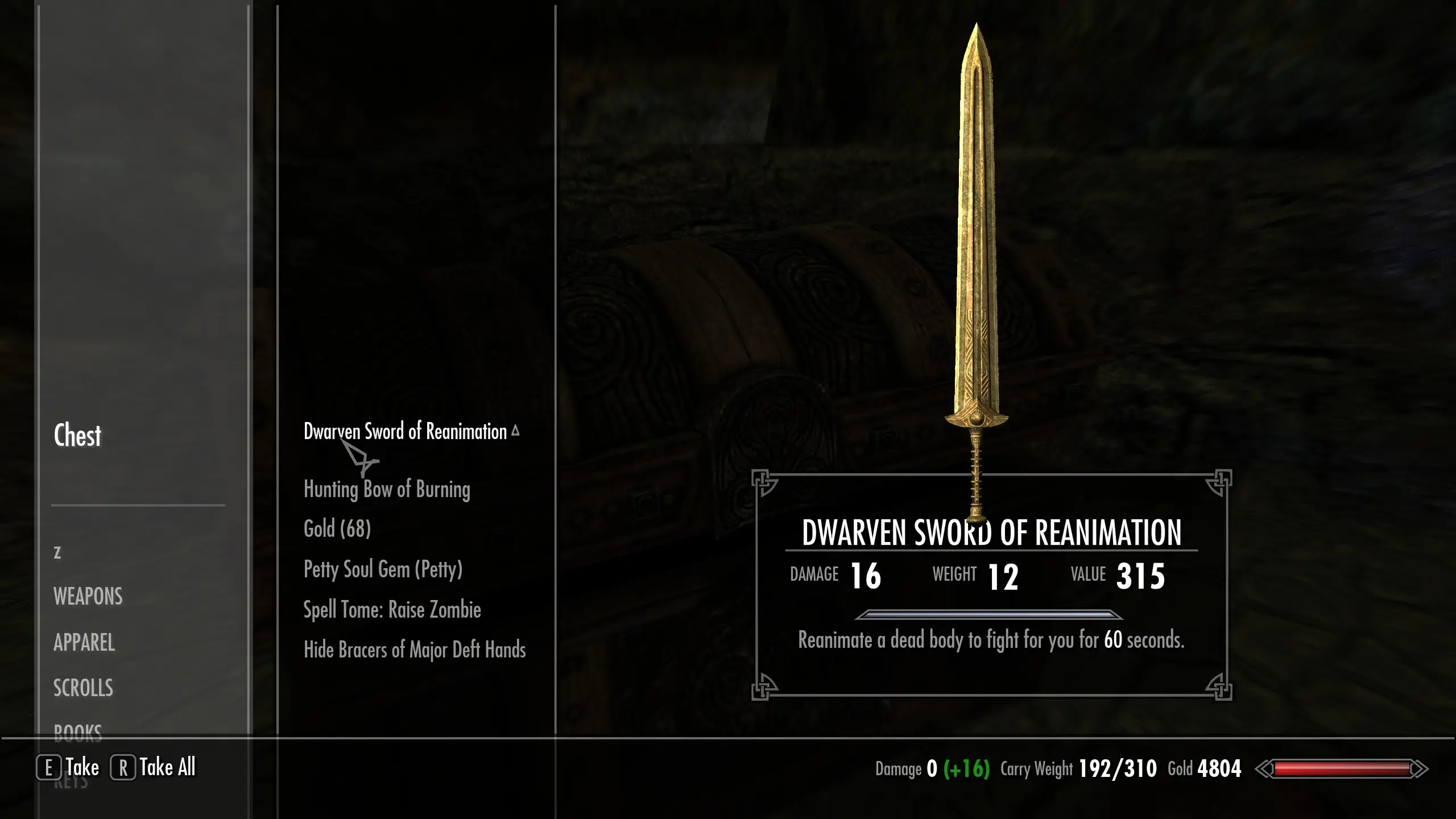 Ritual Steel - Reanimation Enchantment at Skyrim Special Edition Nexus ...