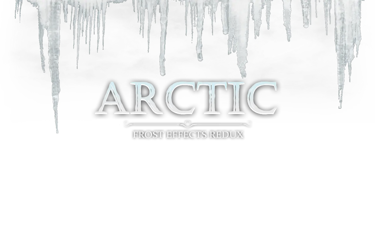 Arctic - Frost Effects Redux at Skyrim Special Edition Nexus - Mods and  Community