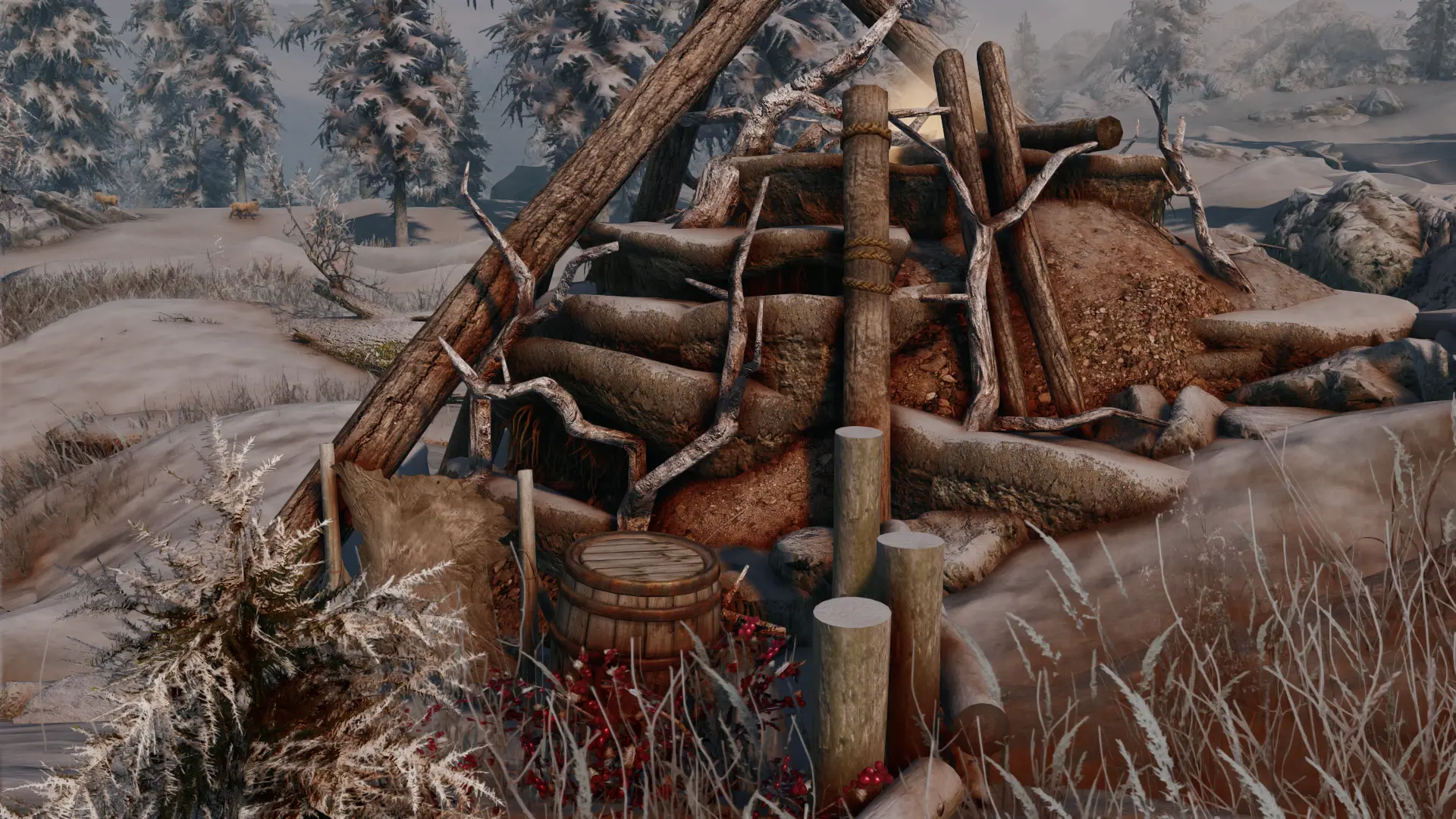 Sami Hut - Cosy Player Home at Skyrim Special Edition Nexus - Mods and  Community