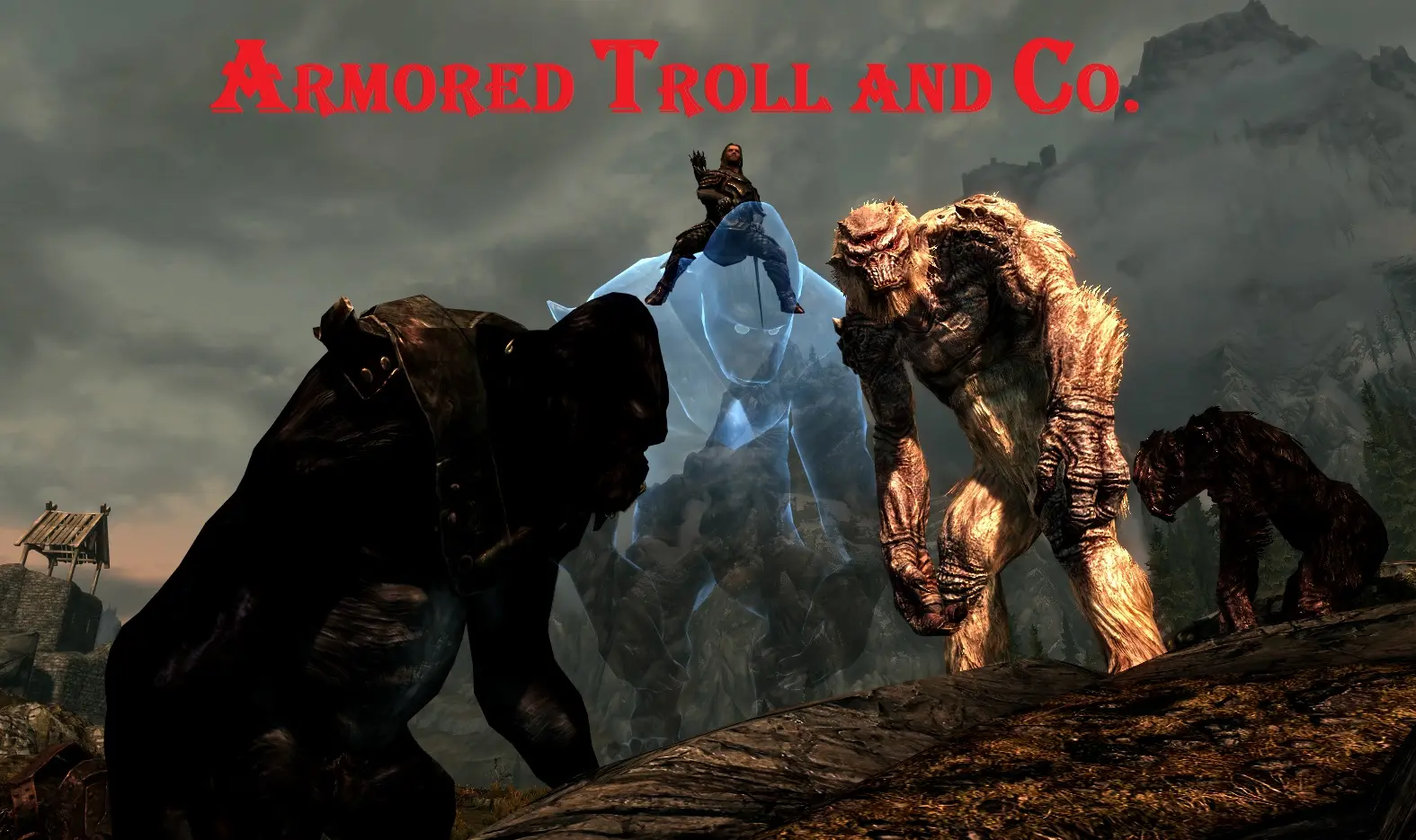 Armored Troll And Co Mounts And Followers Se At Skyrim Special Edition Nexus Mods And Community