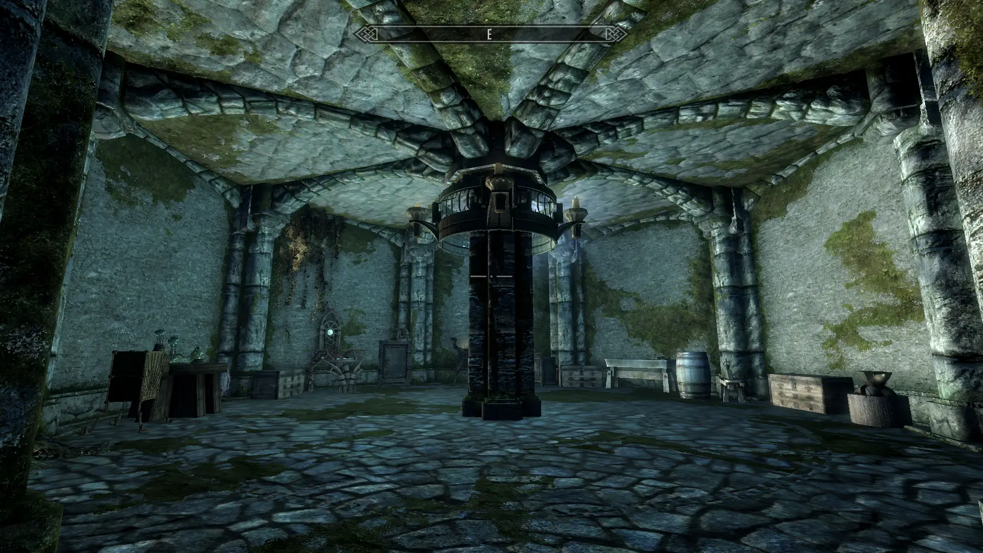 Abandoned Prison Player Home (WIP) at Skyrim Special