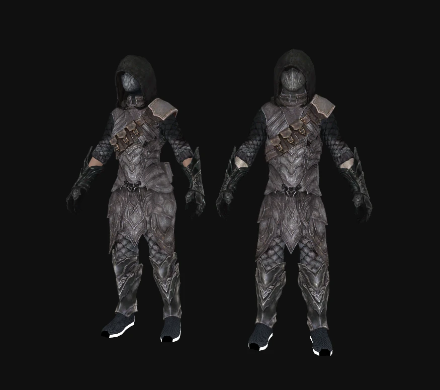 Draugr Weapons And Rogue Armor(Cbbe) at Skyrim Special Edition Nexus ...