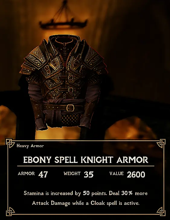 Skyrim Anniversary Edition Spell Knight Armor