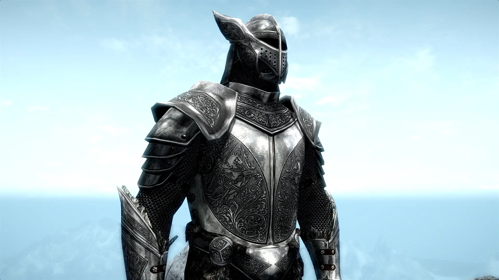 SPOA Silver Knight Armor SE at Skyrim Special Edition Nexus - Mods and ...