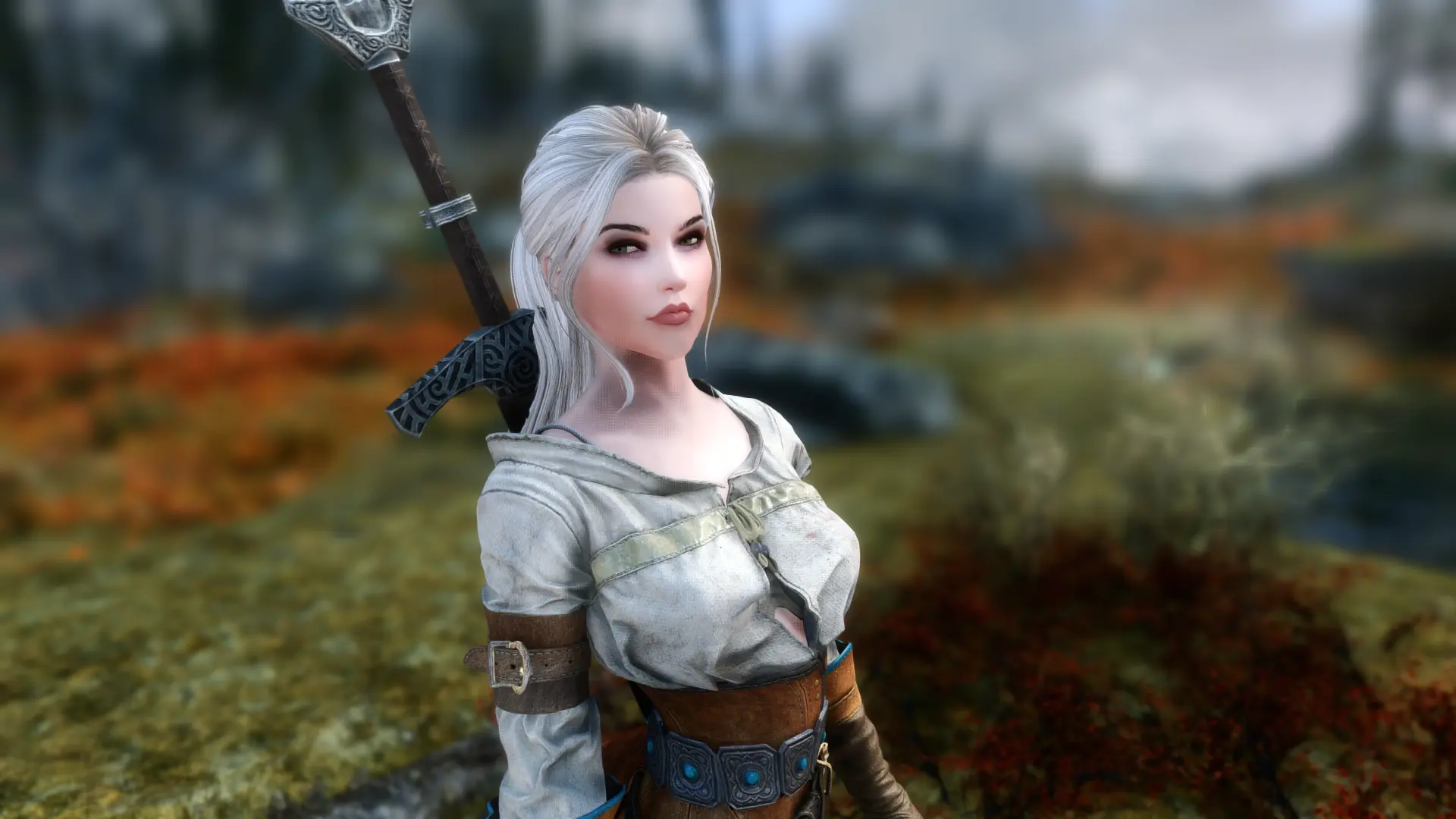 Jwds Ciri A Female Nord Follower At Skyrim Special Edition Nexus Mods And Community
