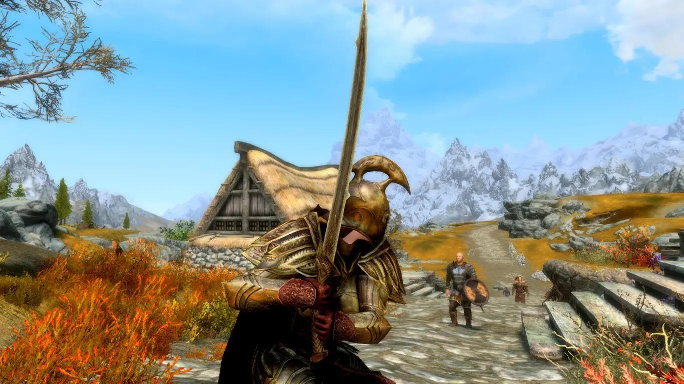 Noldor Elven Restyle - Armor and Weapons Retex at Skyrim Special ...