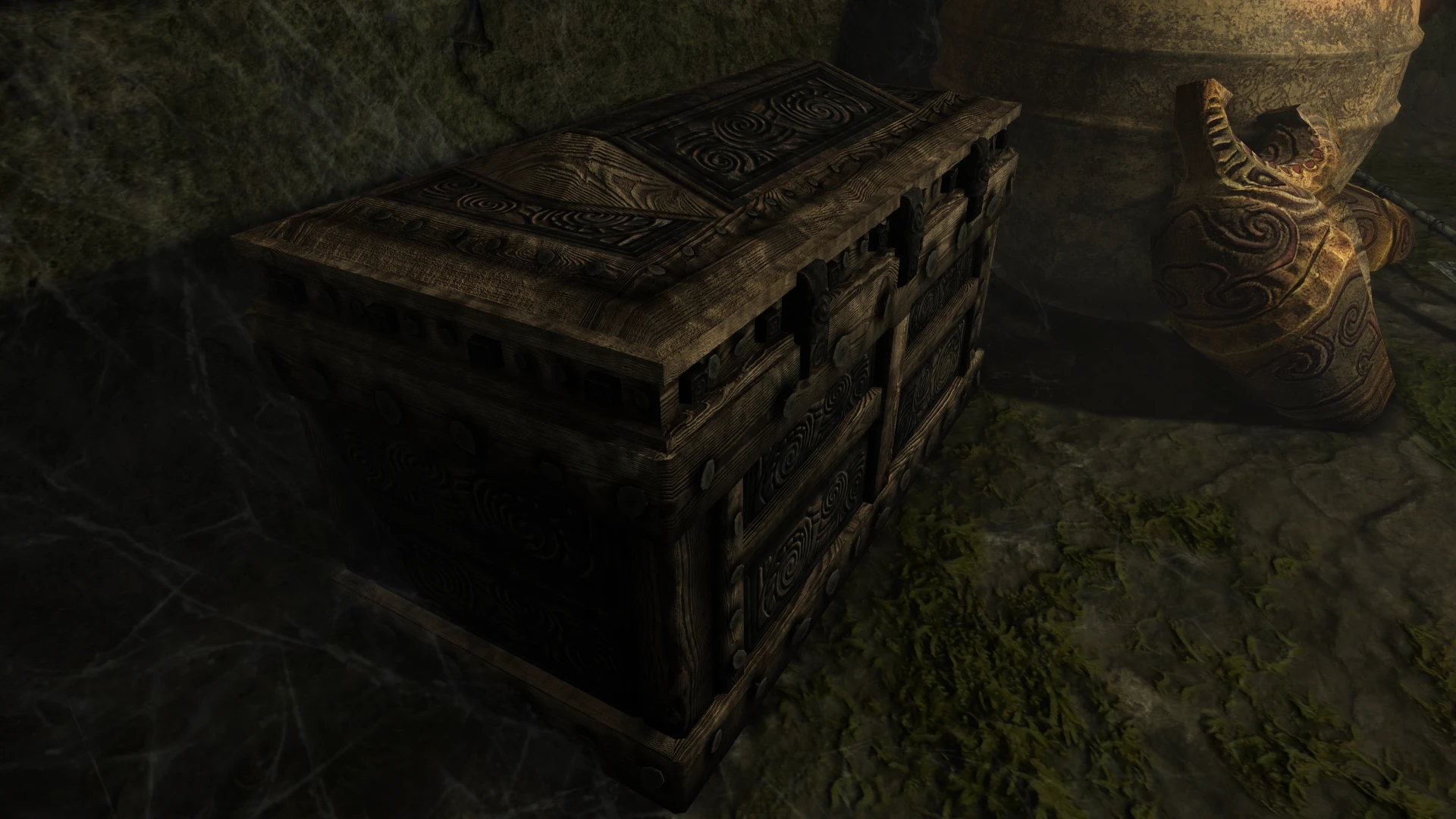 lost ruins chest boss