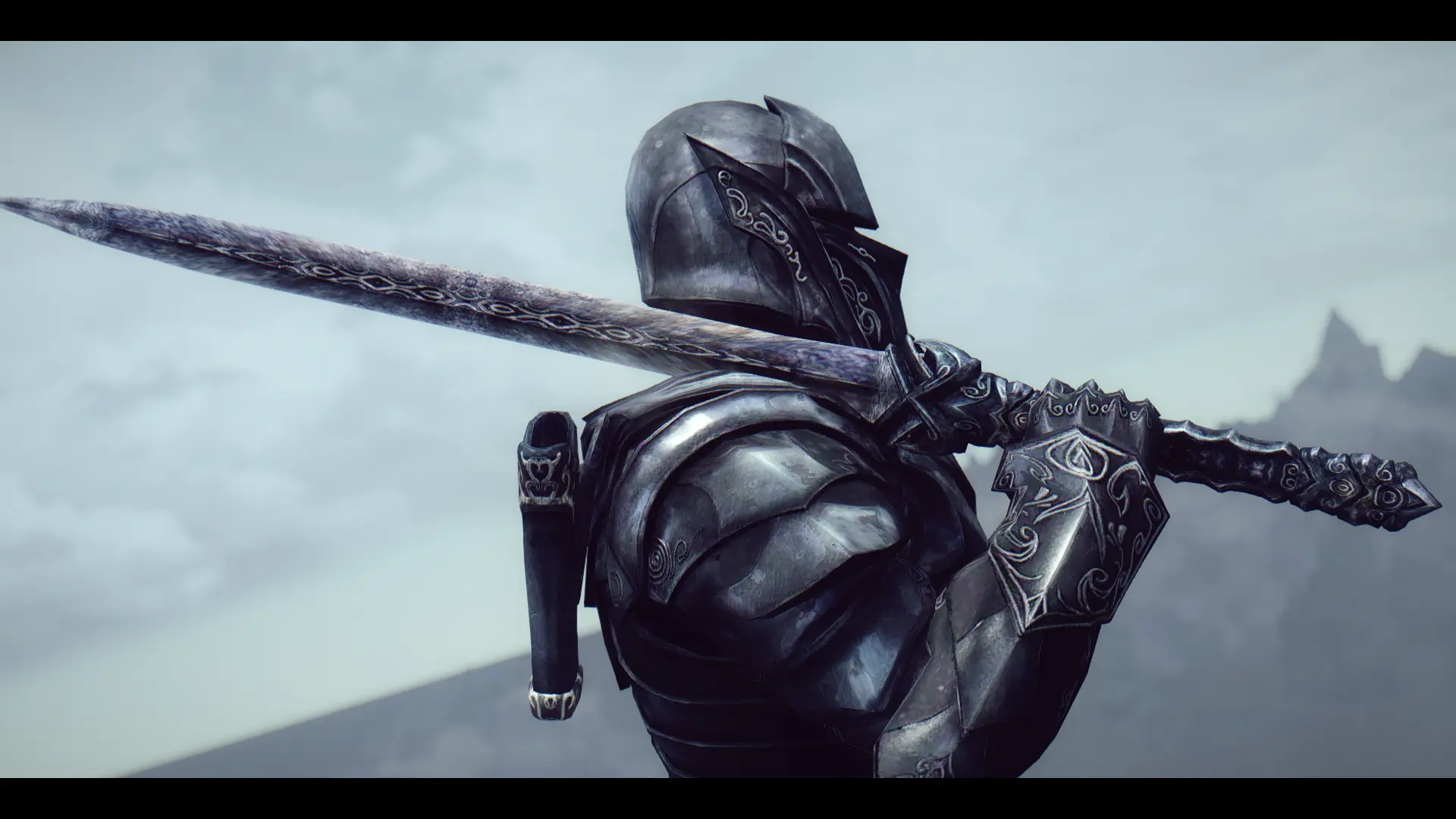 Ebony Edge Ebony Sword And Greatsword Model Replacers At Skyrim   33853 1584866672 778483022 