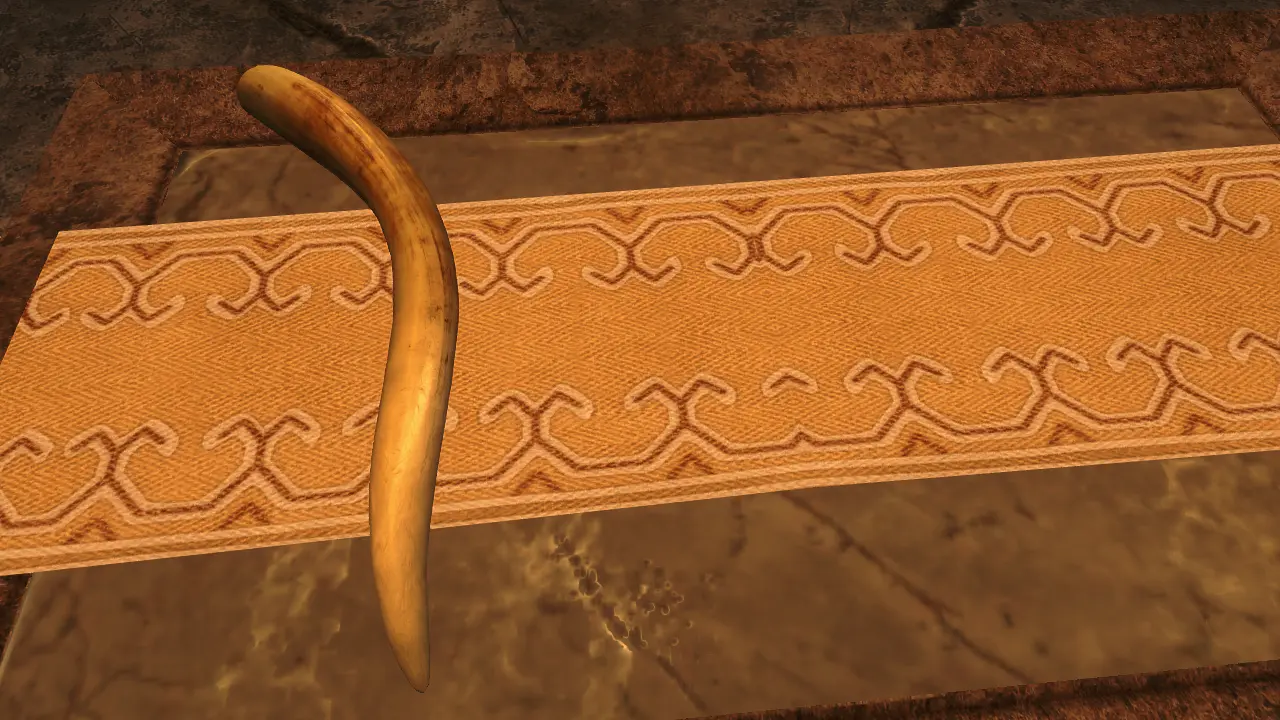 Better Mammoth Tusks at Skyrim Special Edition Nexus - Mods and Community