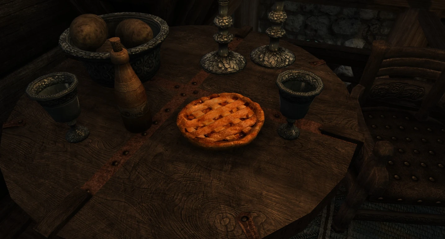 Ultra HD Apple Pies at Skyrim Special Edition Nexus - Mods and Community