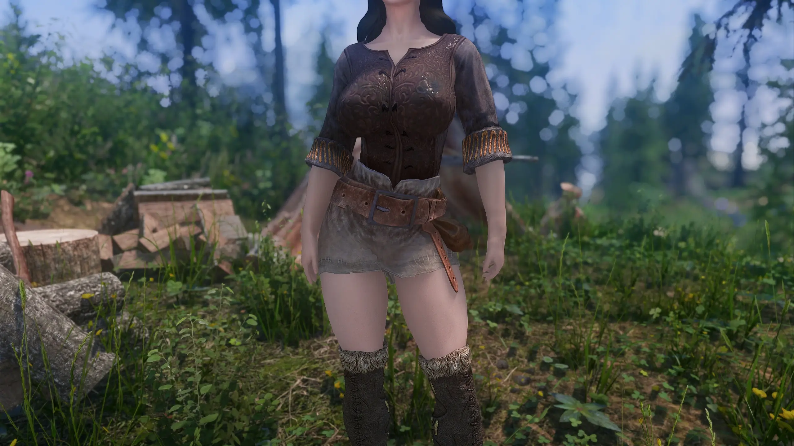 Minidresses Collection For Bhunp Bodyslide Vanilla Outfit Replacer At Skyrim Special Edition