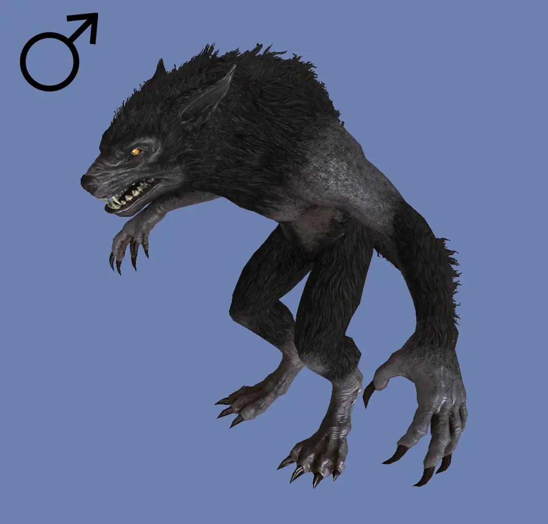 Skyrim Female Werewolf Hot Girl Hd Wallpaper