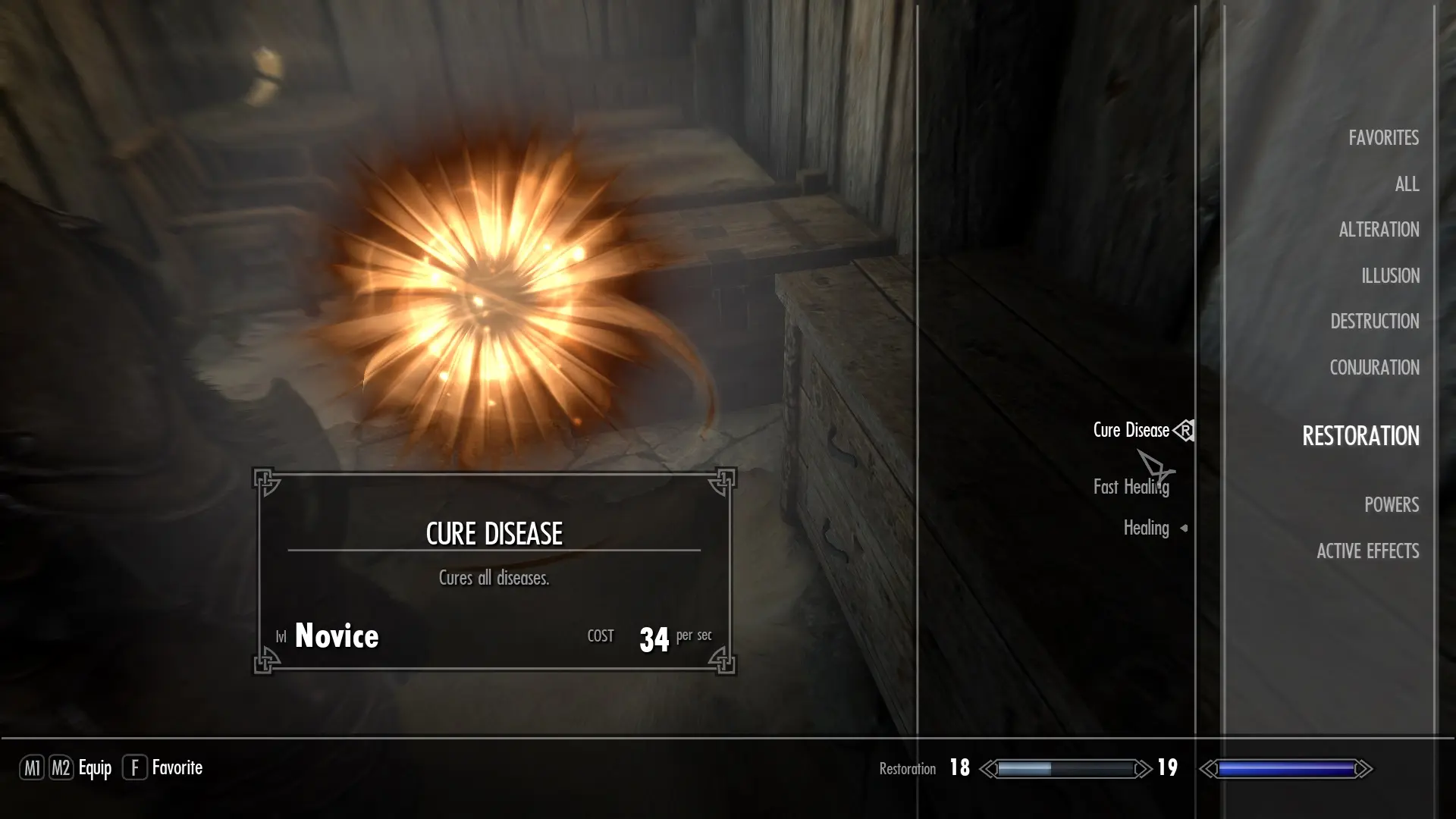 Cure Disease Spell at Skyrim Special Edition Nexus - Mods and Community