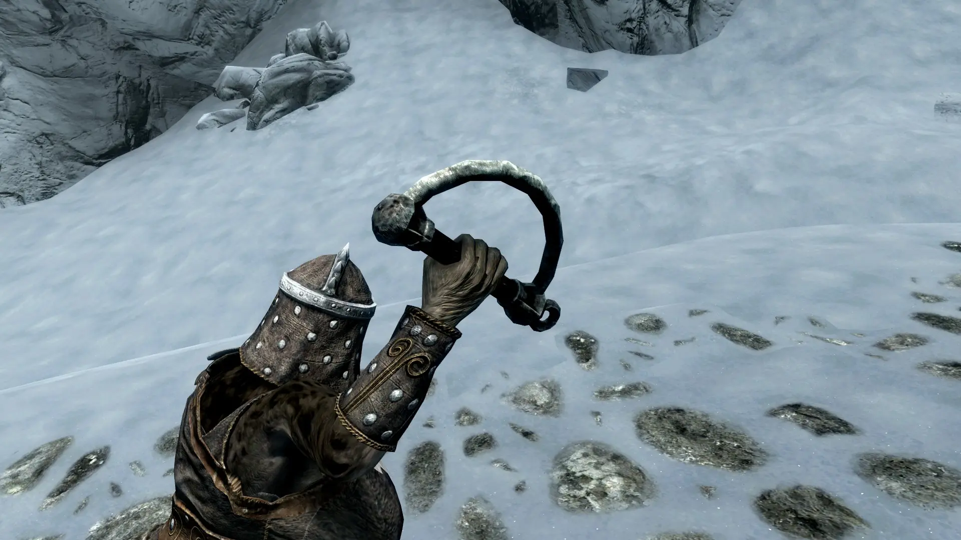 skyrim weapons on back mod