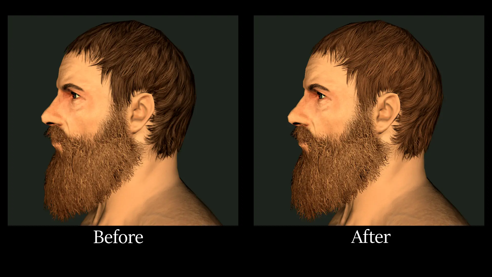skyrim best male hair mod