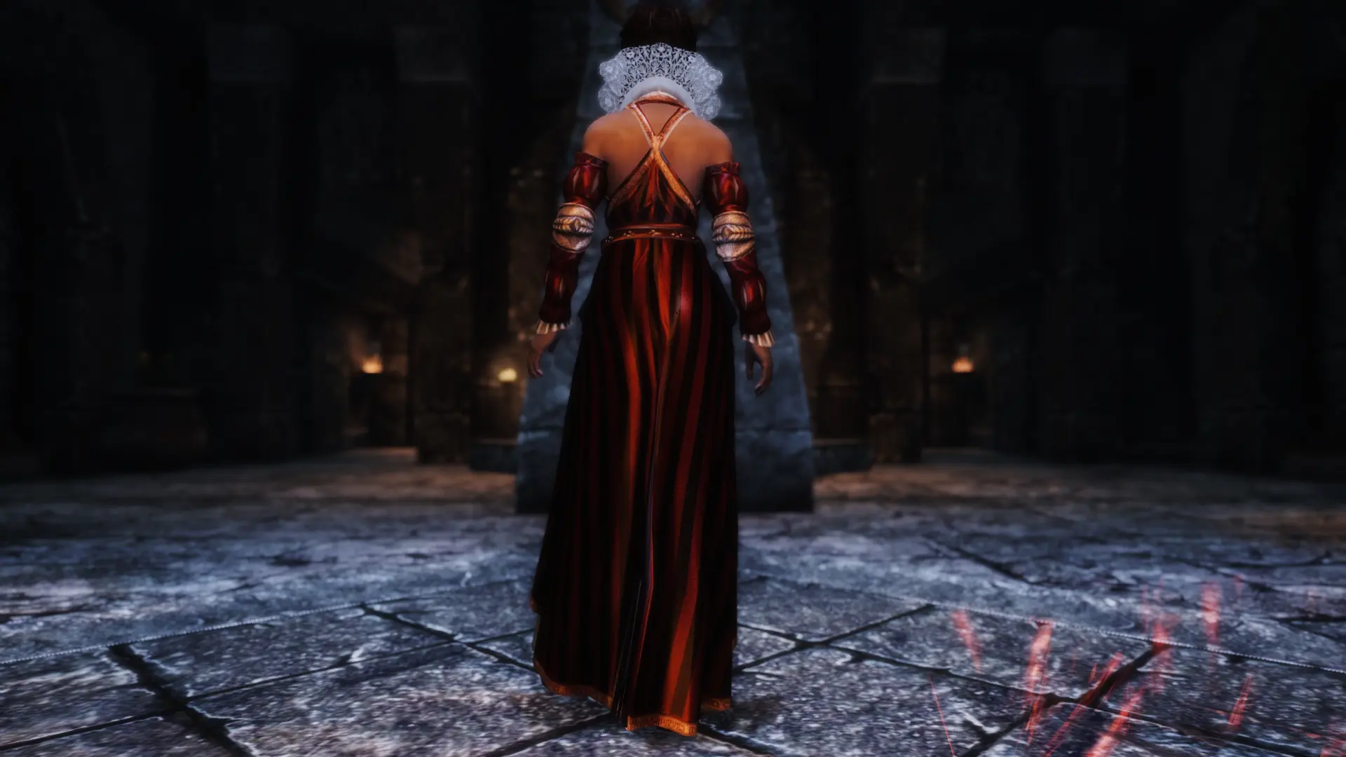 The Witcher 2 - Eilhart Dress at Skyrim Special Edition ...