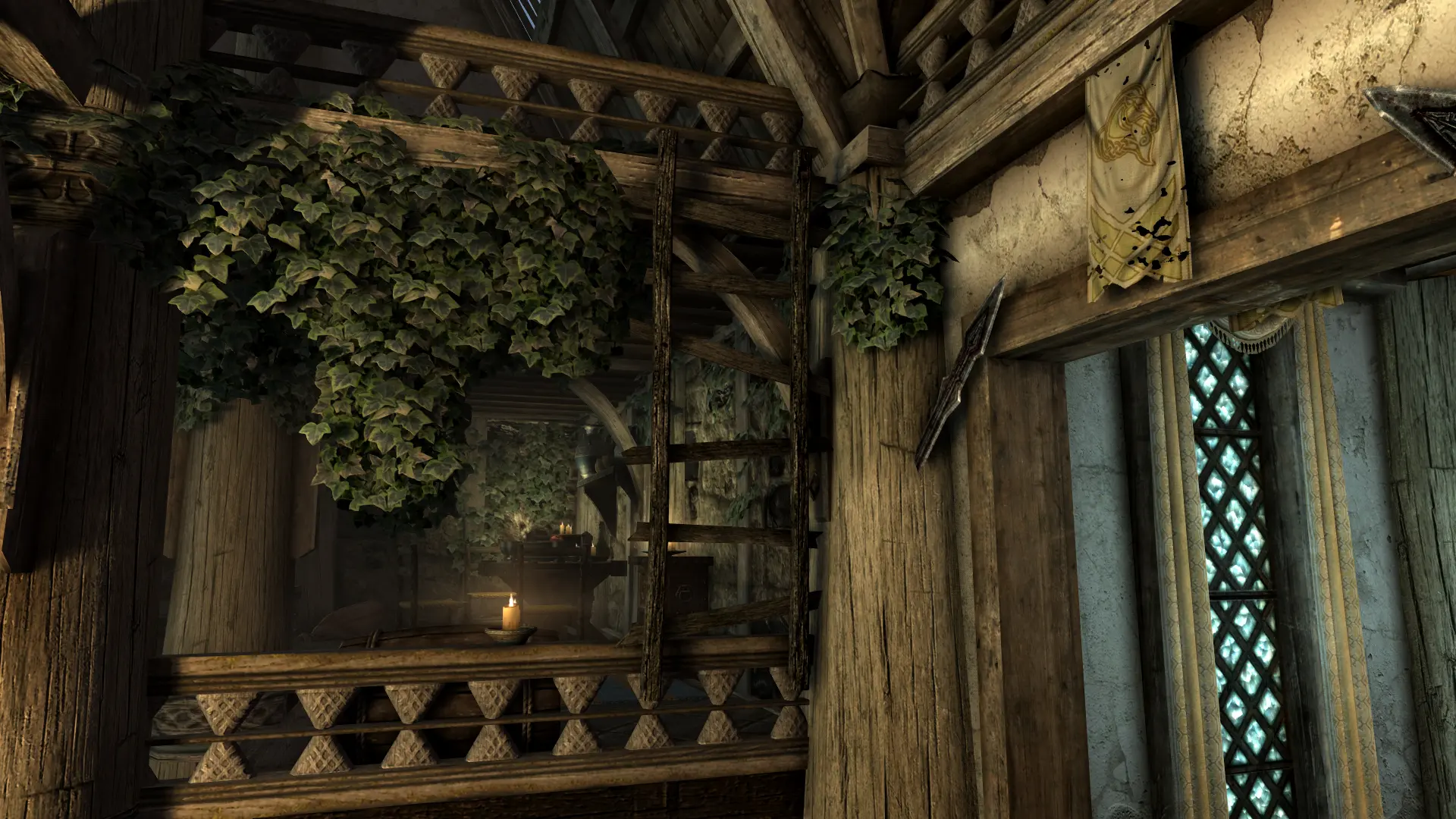 Bannered Mare Home (Scottish Bannered Mare Addon) At Skyrim Special ...