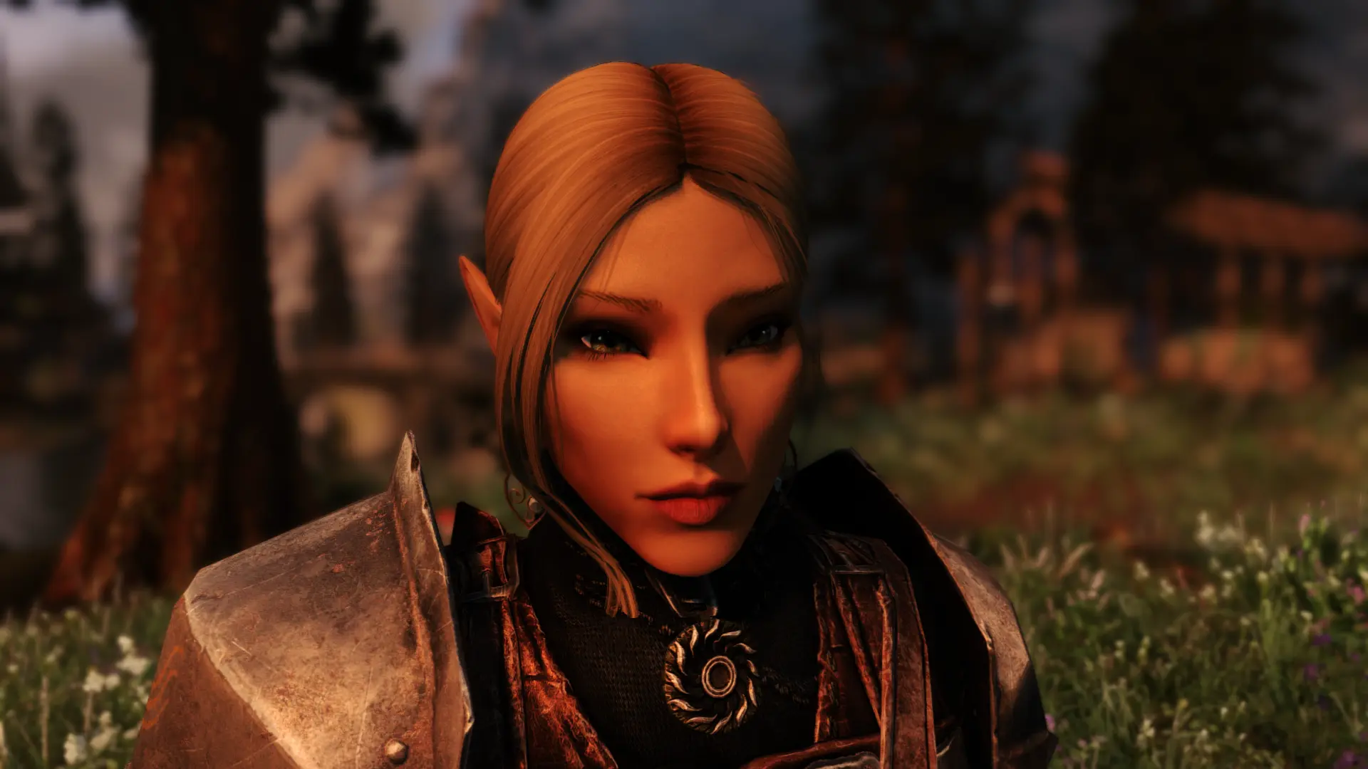 High Poly Female Elven Trio Racemenu Preset Pack at Skyrim Special ...