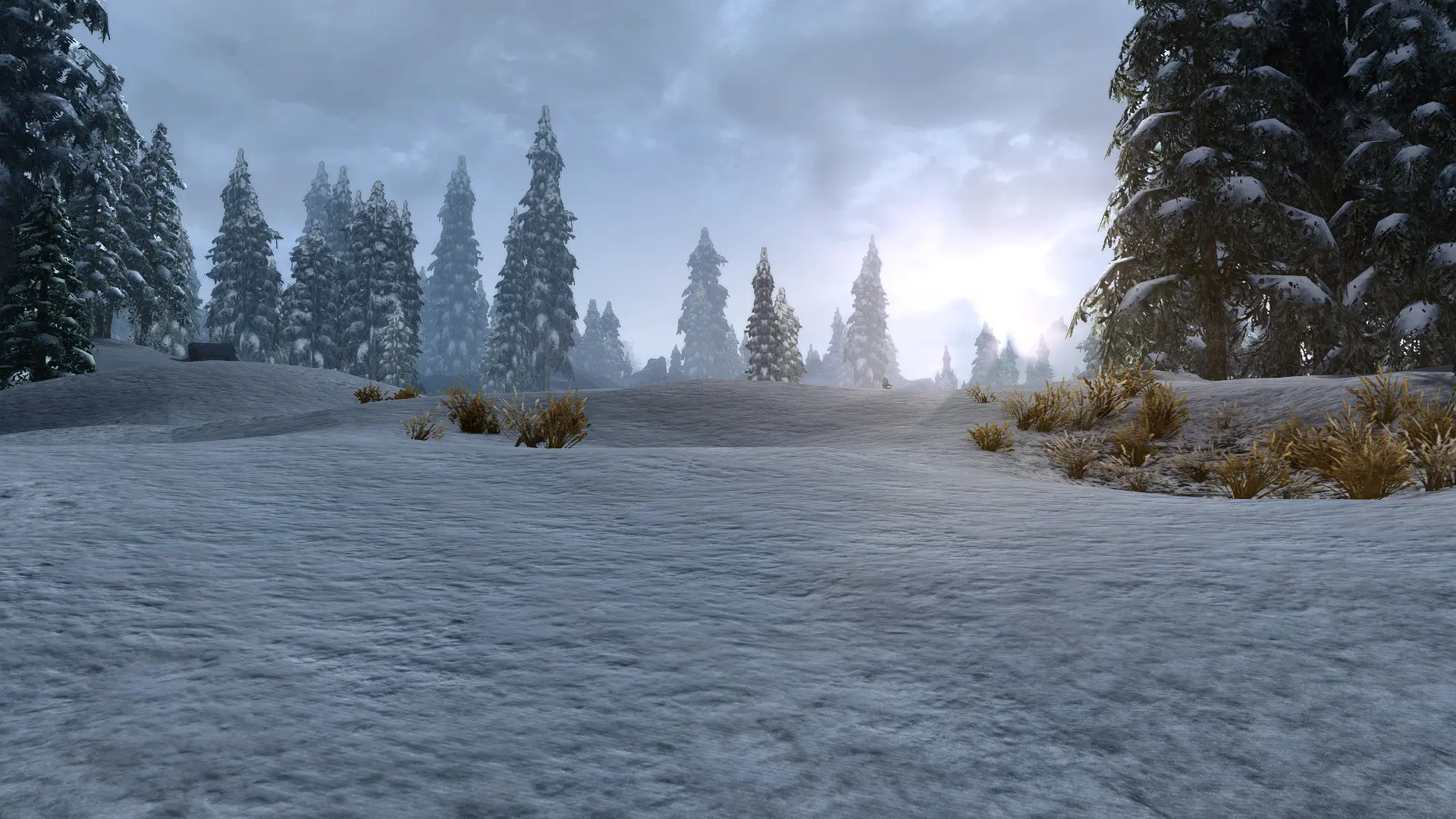 Skyrim unmelting snow