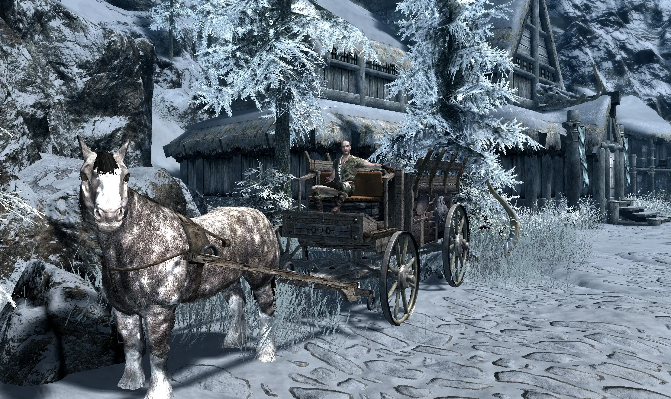 carriage and ferry travel overhaul fixes and winterhold