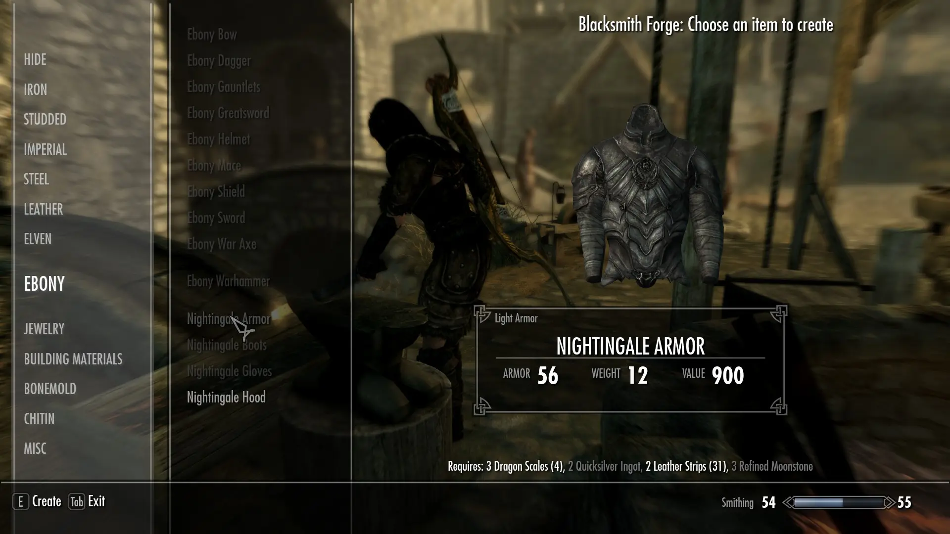 -TGA-Thieves Guild Armors craftable and enchantable at Skyrim Special ...