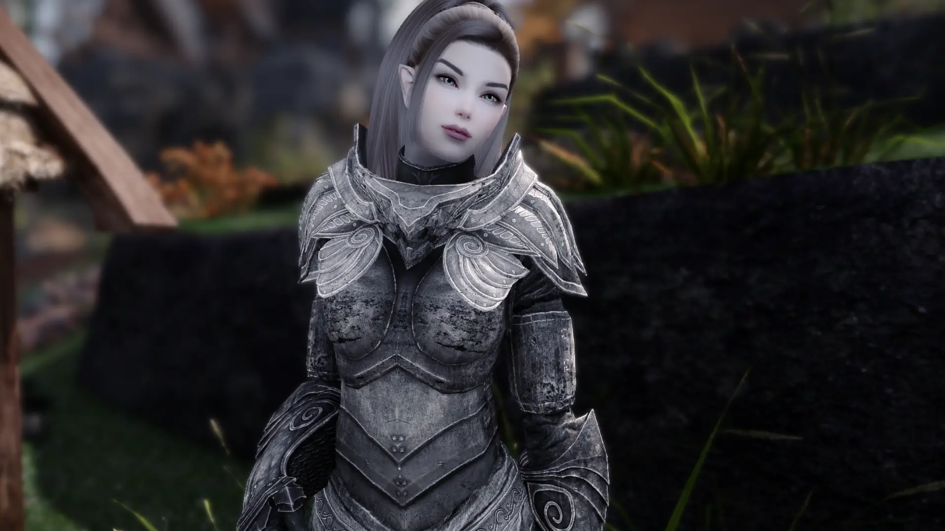 Haertys Snow Elf Follower At Skyrim Special Edition Nexus Mods And