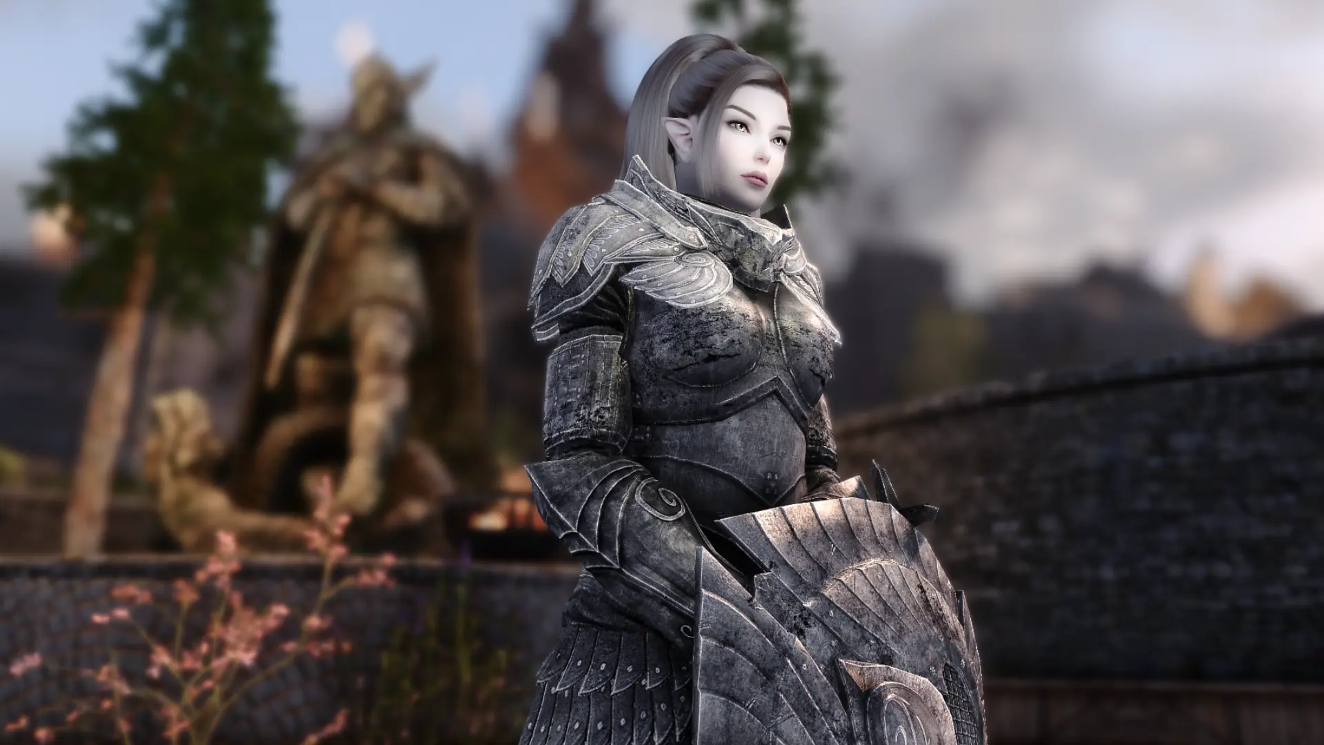 Haertys Snow Elf Follower At Skyrim Special Edition Nexus Mods And Community