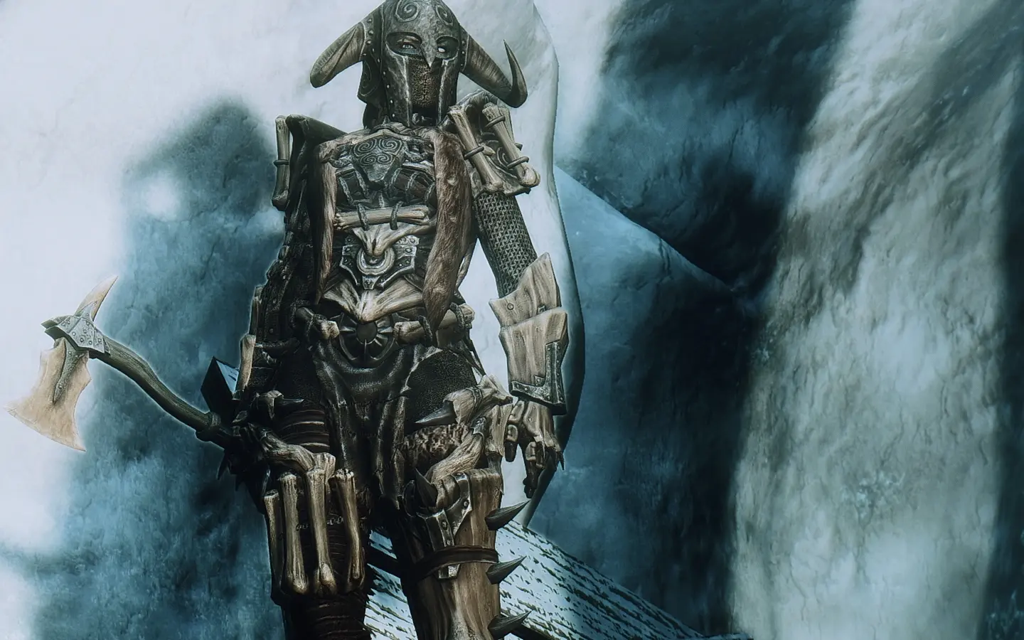 skyrim barbarian armor mod