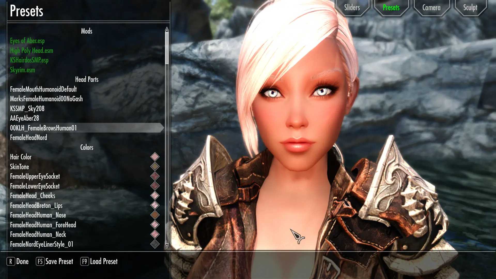 Caliara - Racemenu Preset - High Poly or Standard at Skyrim Special ...