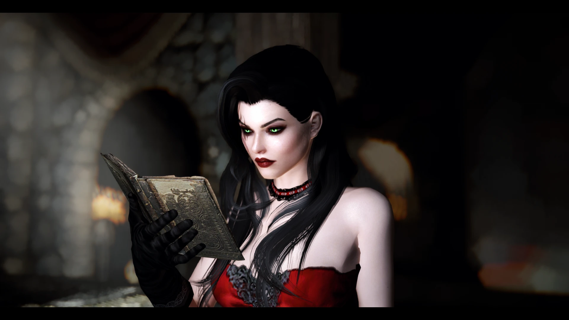 Voira - vampire mage follower at Skyrim Special Edition Nexus - Mods. sourc...