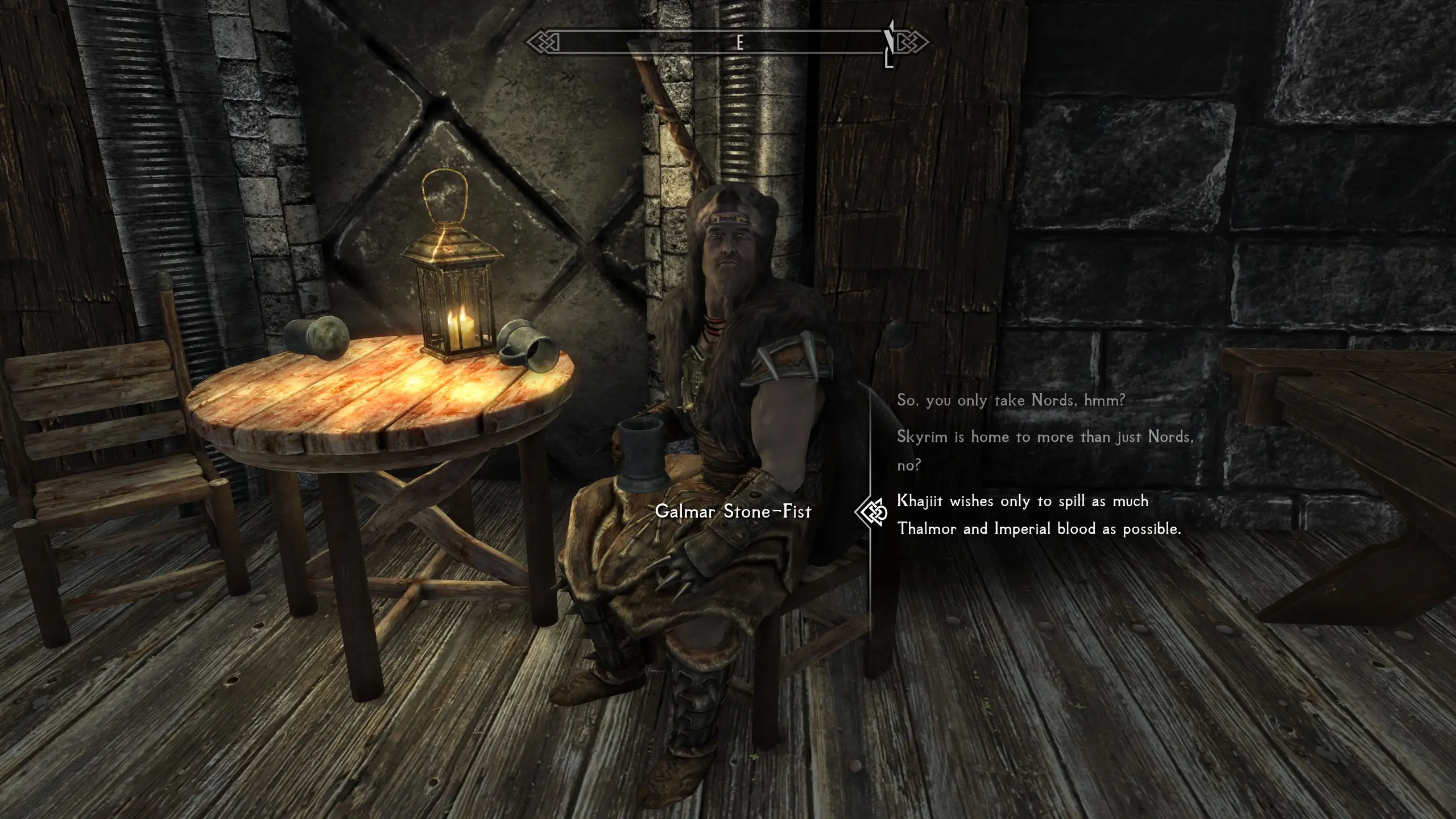 my skyrim is english but they talk russian