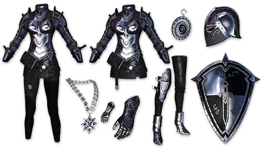 black desert dark knight gear