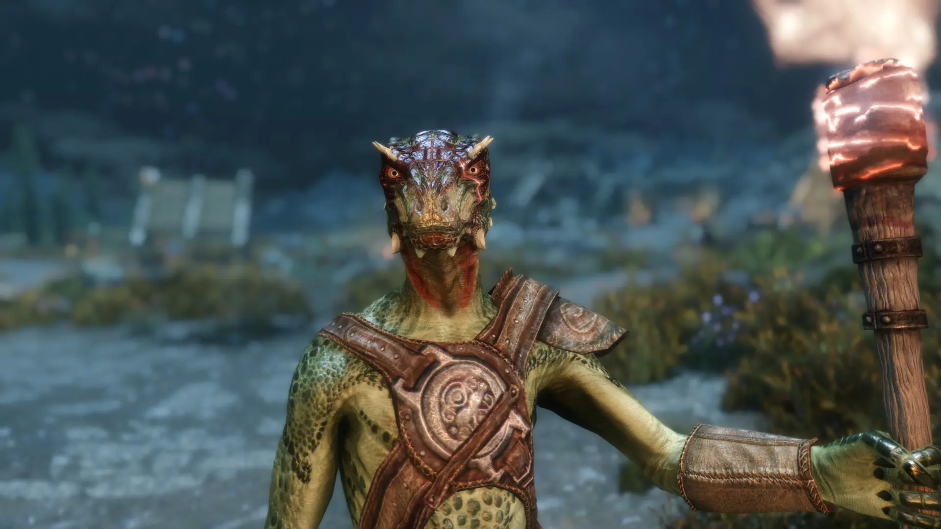 Lucifer - Custom Fully Voiced Argonian Follower at Skyrim Special ...