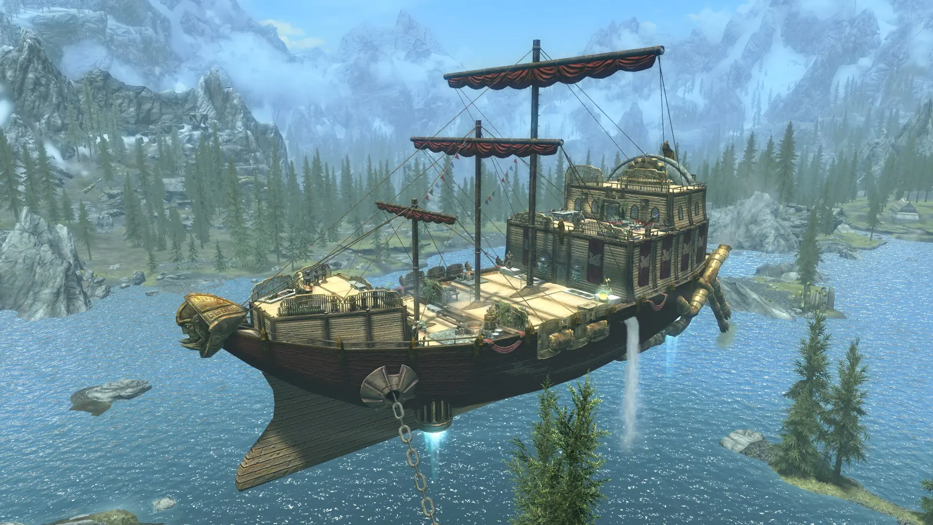 The Asteria Dwemer Airship Russian translation at Skyrim Special ...