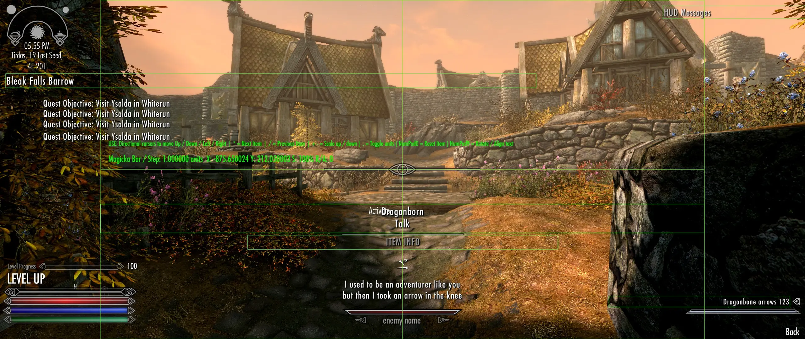 less intrusive hud 2