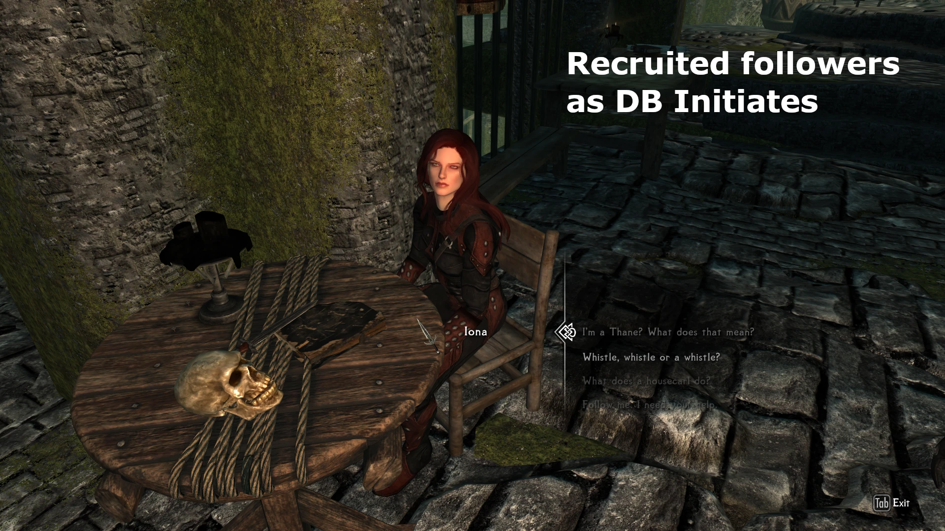 Followers recruited as DB Initiates. 
