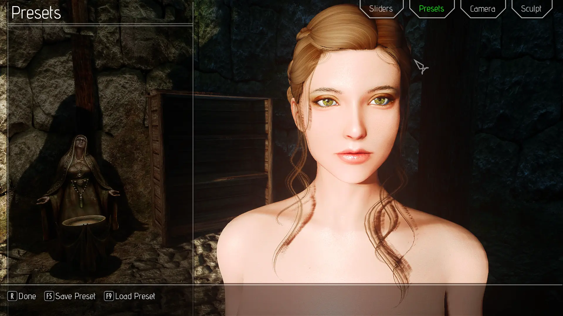 Vicni S Racemenu Female Presets At Skyrim Special Edition Nexus Mods And Community