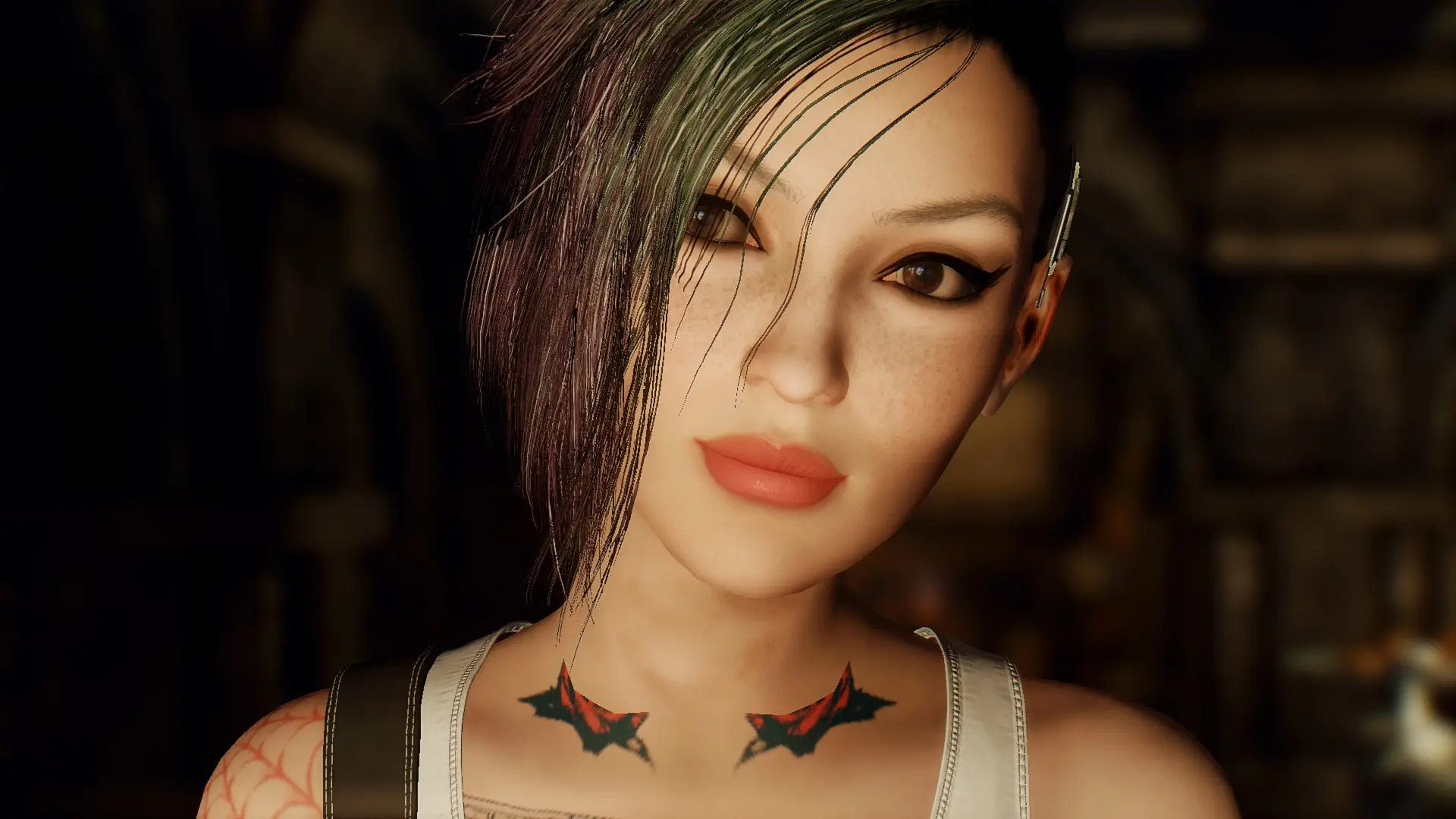 Cyberpunk Judy Alvarez for COtR at Skyrim Special Edition Nexus - Mods ...