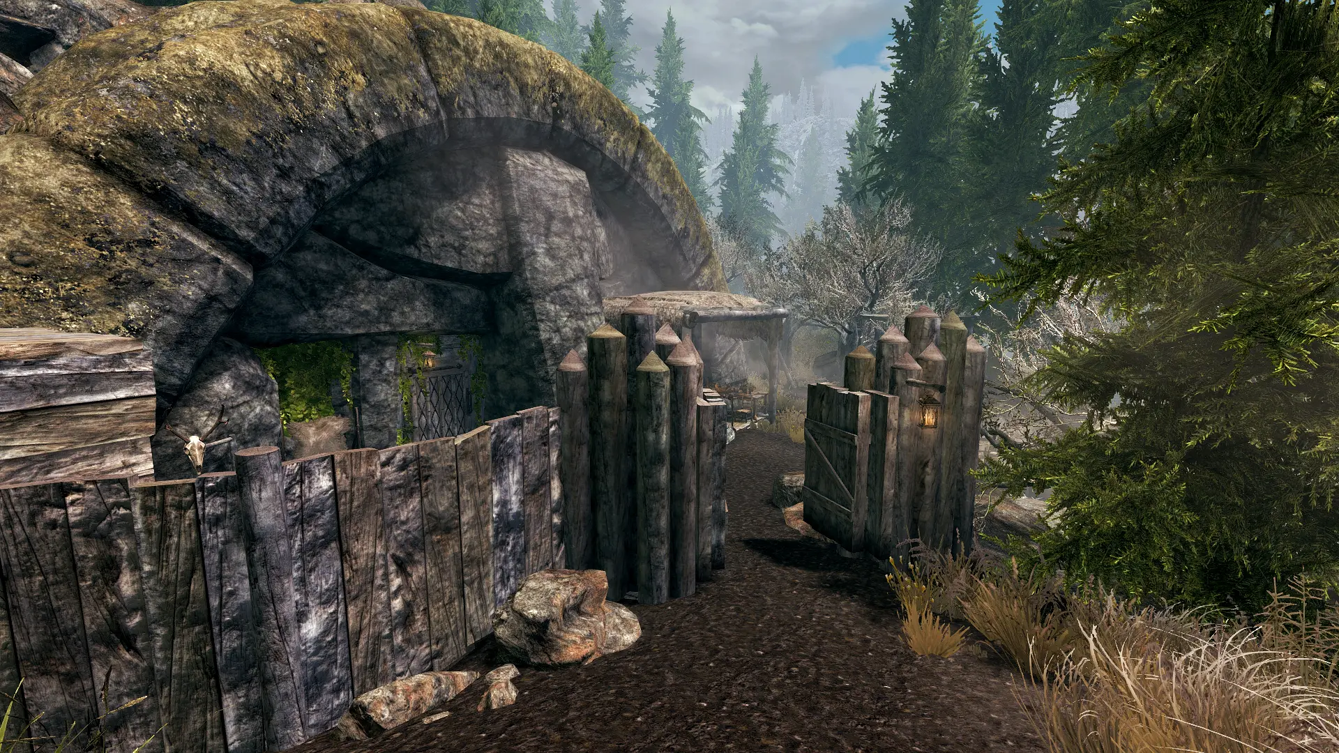 Valkyrie Skyrim Mods - This is Wind Path a small player home mod. This is  one of the very small few player homes currently that is mostly having the  player interact with