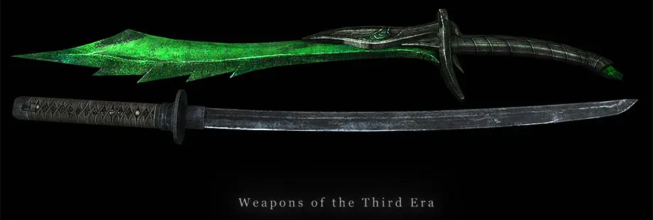 skyrim special edition weapon sets mod