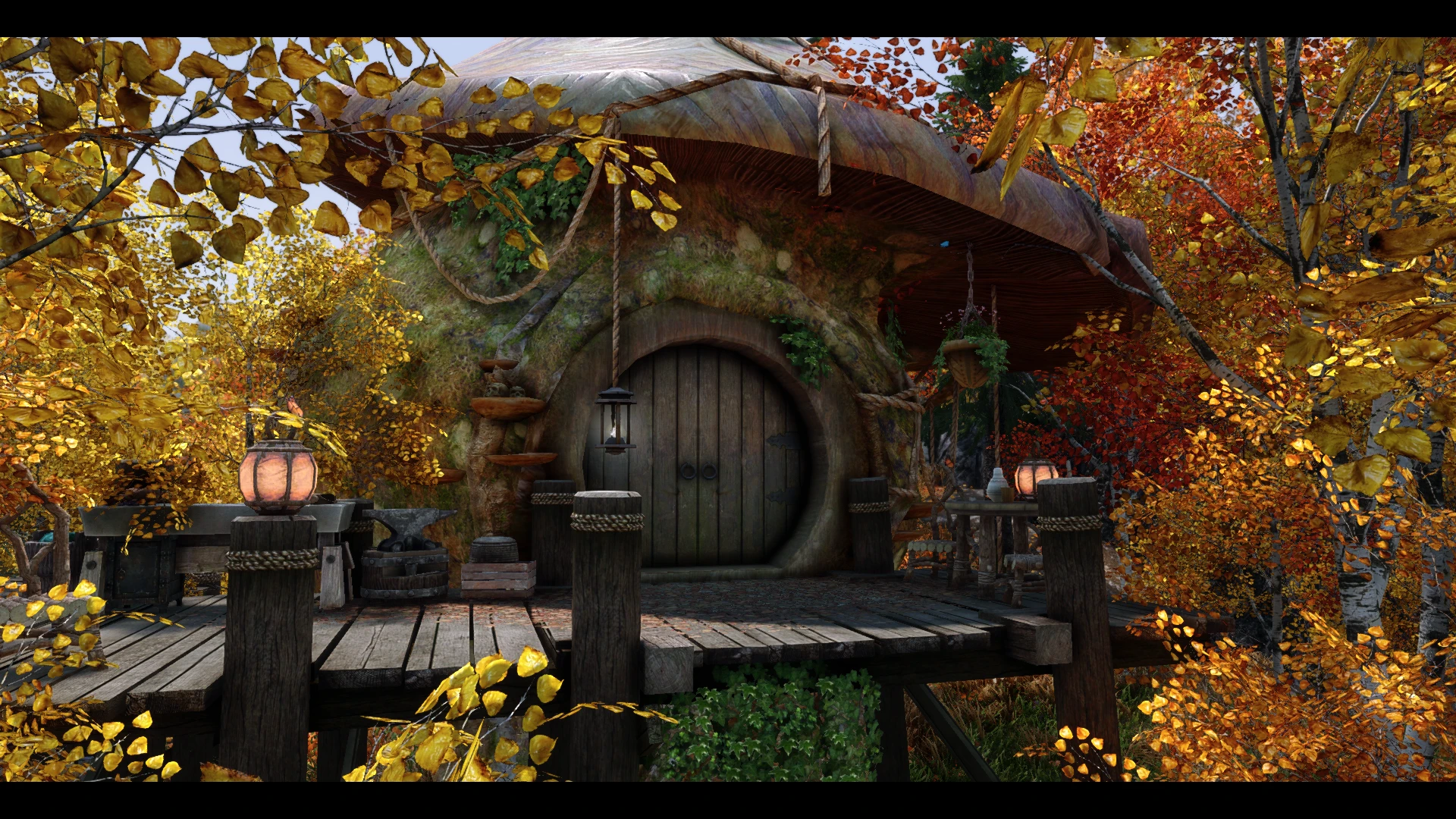 Valkyrie Skyrim Mods - This is Wind Path a small player home mod. This is  one of the very small few player homes currently that is mostly having the  player interact with