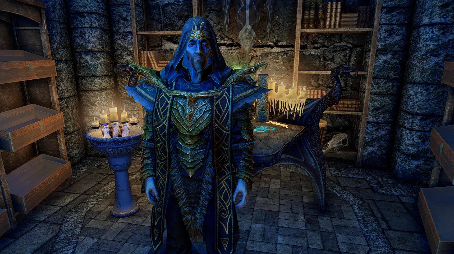 Archmage With Magnus Robe At Skyrim Special Edition Nexus Mods And