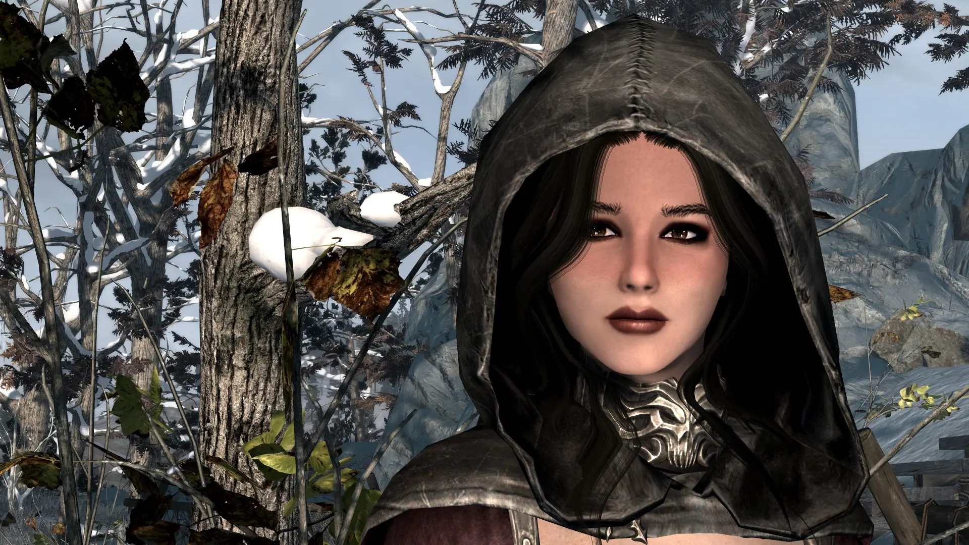 Hood Plus Hair for Serana - Daughter of Coldharbour at Skyrim Special ...