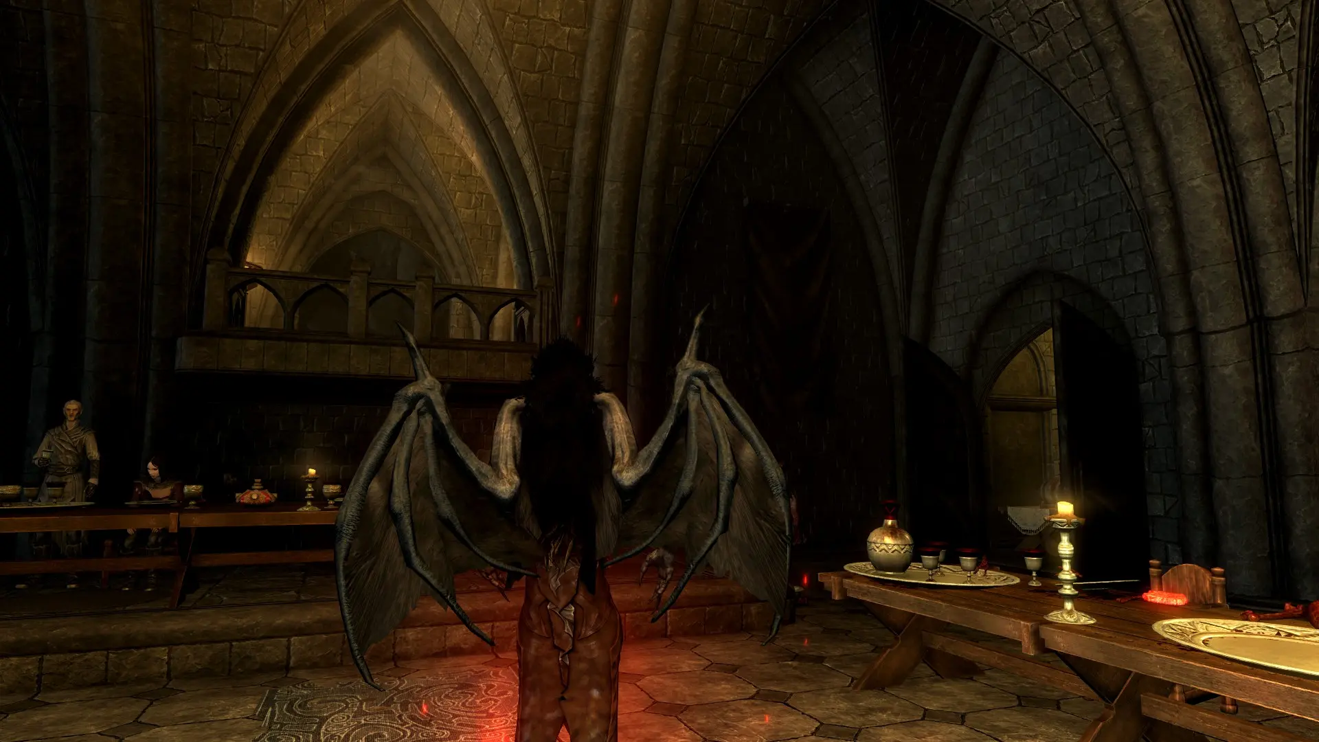 New Vampire Lord Replacer By Renzobich Unofficial Sse Port At Skyrim Special Edition Nexus